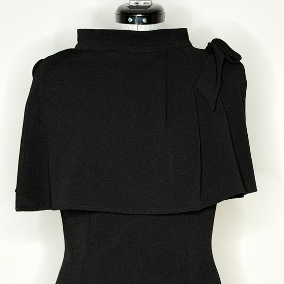 Aisize Vintage Style Capelet Sheath Dress - Picture 2 of 11